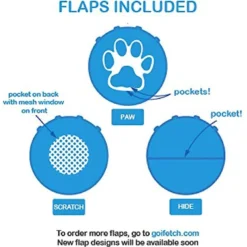 IFetch IDig Stay Dog Toy, Blue -ROYAL CANIN Shop 213250 PT4. AC SS1800 V1575486214