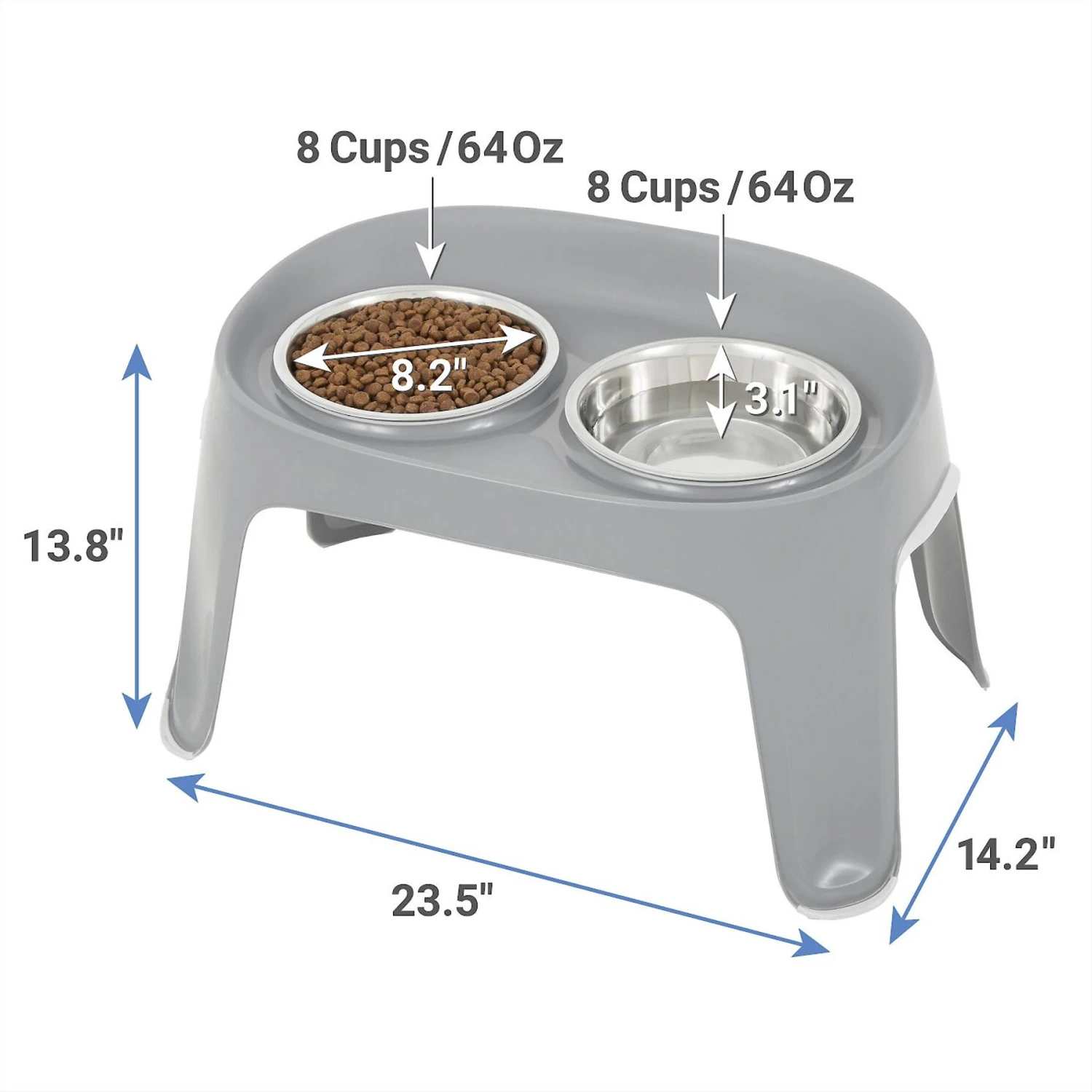 Frisco Elevated Dog Diner 2 Frisco Elevated Dog Diner - Image 2