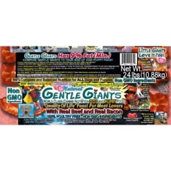 Gentle Giants Natural Non-GMO Dog & Puppy Beef & Bacon Dry Dog Food, 24-lb Bag -ROYAL CANIN Shop 214551 PT4. AC SS1800 V1685727000