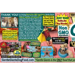 Gentle Giants Natural Non-GMO Dog & Puppy Beef & Bacon Dry Dog Food, 24-lb Bag -ROYAL CANIN Shop 214551 PT8. AC SS1800 V1685726996