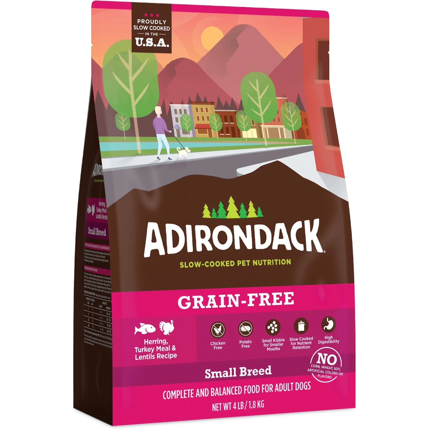 Adirondack Herring Turkey Meal & Lentils Recipe Grain-Free Dry Dog Food 1 Adirondack Herring Turkey Meal & Lentils Recipe Grain-Free Dry Dog Food