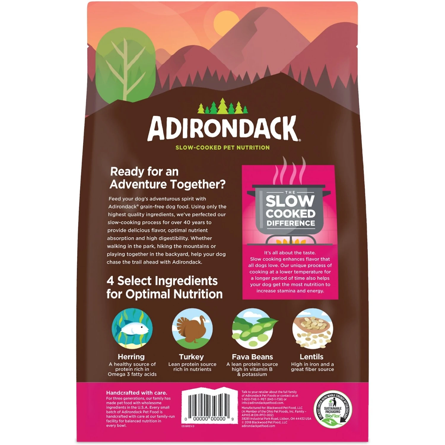 Adirondack Herring Turkey Meal & Lentils Recipe Grain-Free Dry Dog Food 3 Adirondack Herring Turkey Meal & Lentils Recipe Grain-Free Dry Dog Food - Image 3