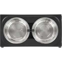 Frisco Stainless Steel Bowls With Adjustable Elevated Holder -ROYAL CANIN Shop 216015 PT3. AC SS1800 V1591020388