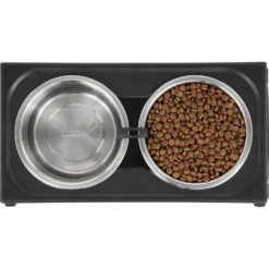 Frisco Stainless Steel Bowls With Adjustable Elevated Holder -ROYAL CANIN Shop 216015 PT4. AC SS1800 V1591020390
