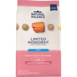 Natural Balance Limited Ingredient Salmon & Brown Rice Puppy Recipe Dry Dog Food