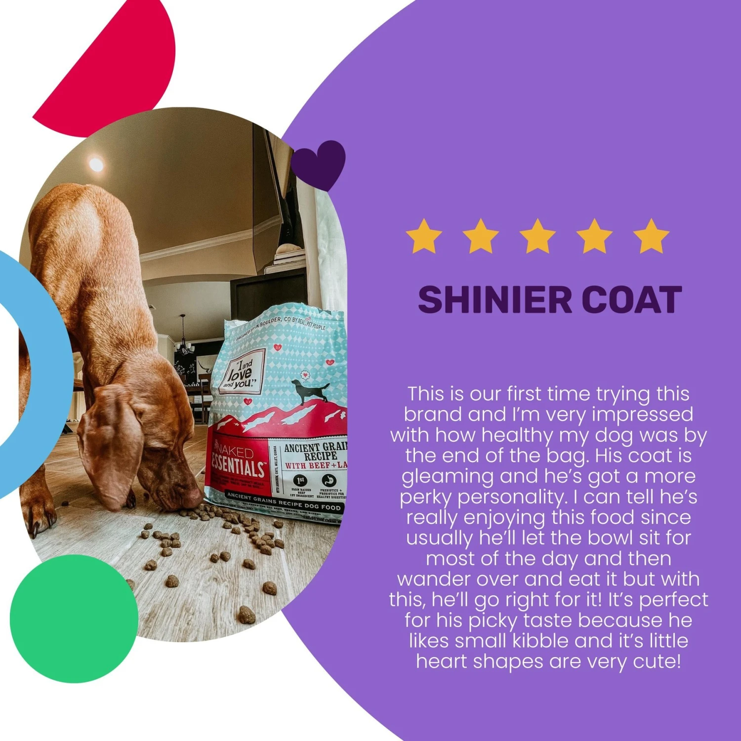 I And Love And You Naked Essentials Ancient Grain Beef And Lamb Recipe Dry Dog Food 4 I And Love And You Naked Essentials Ancient Grain Beef And Lamb Recipe Dry Dog Food - Image 4