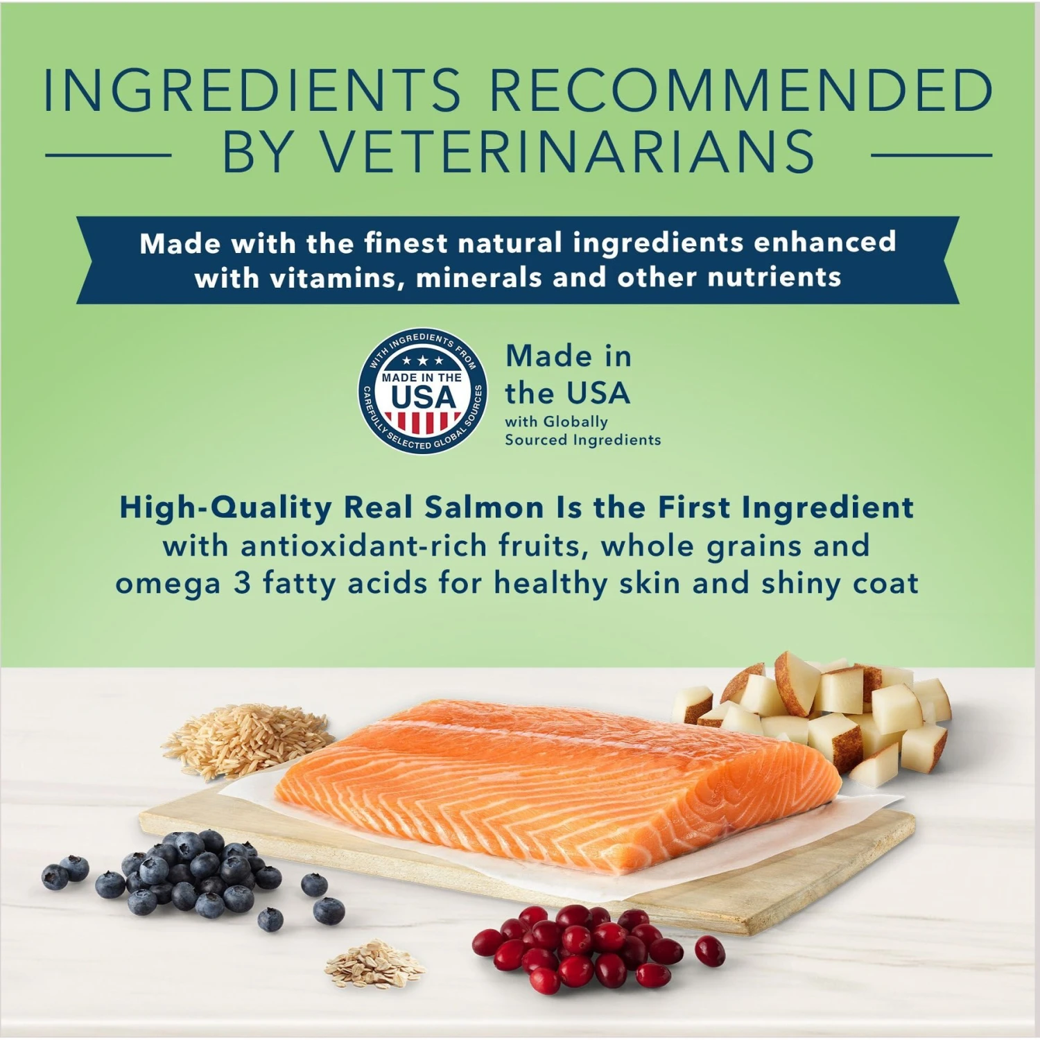 Blue Buffalo True Solutions Perfect Skin & Coat Natural Salmon Adult Dry Dog Food 4 Blue Buffalo True Solutions Perfect Skin & Coat Natural Salmon Adult Dry Dog Food - Image 4