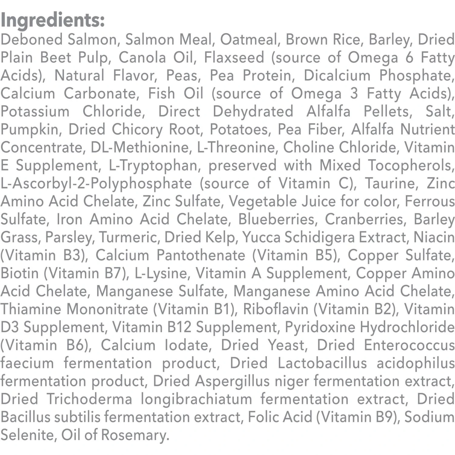 Blue Buffalo True Solutions Perfect Skin & Coat Natural Salmon Adult Dry Dog Food 8 Blue Buffalo True Solutions Perfect Skin & Coat Natural Salmon Adult Dry Dog Food - Image 8