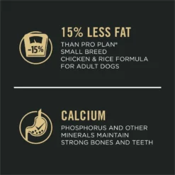 Purina Pro Plan Weight Management Chicken Adult Small Breed Formula Dry Dog Food -ROYAL CANIN Shop 218814 PT4. AC SS1800 V1649216005