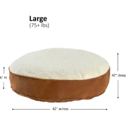 Happy Hounds Scooter Deluxe Round Pillow Dog Bed With Removable Cover -ROYAL CANIN Shop 219139 PT5. AC SS1800 V1700690023