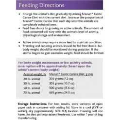 Mazuri Exotic Canine Food, 33-lb Bag -ROYAL CANIN Shop 222229 PT6. AC SS1800 V1602027383