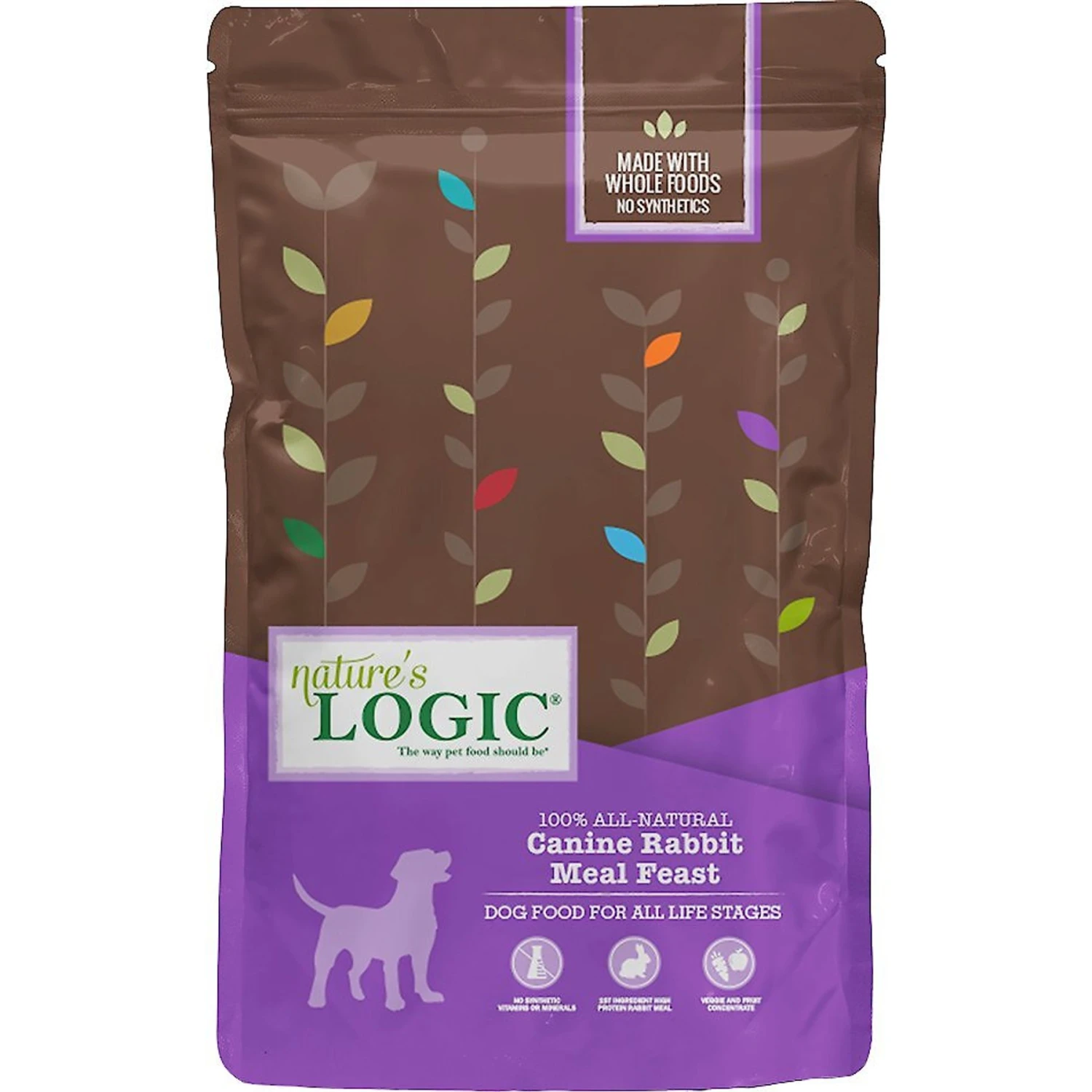 Nature's Logic Canine Rabbit Meal Feast All Life Stages Dry Dog Food 1 Nature's Logic Canine Rabbit Meal Feast All Life Stages Dry Dog Food