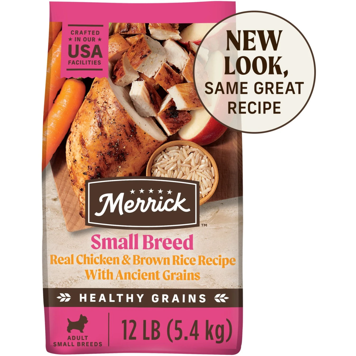 Merrick Classic Healthy Grains Small Breed Recipe Adult Dry Dog Food 1 Merrick Classic Healthy Grains Small Breed Recipe Adult Dry Dog Food