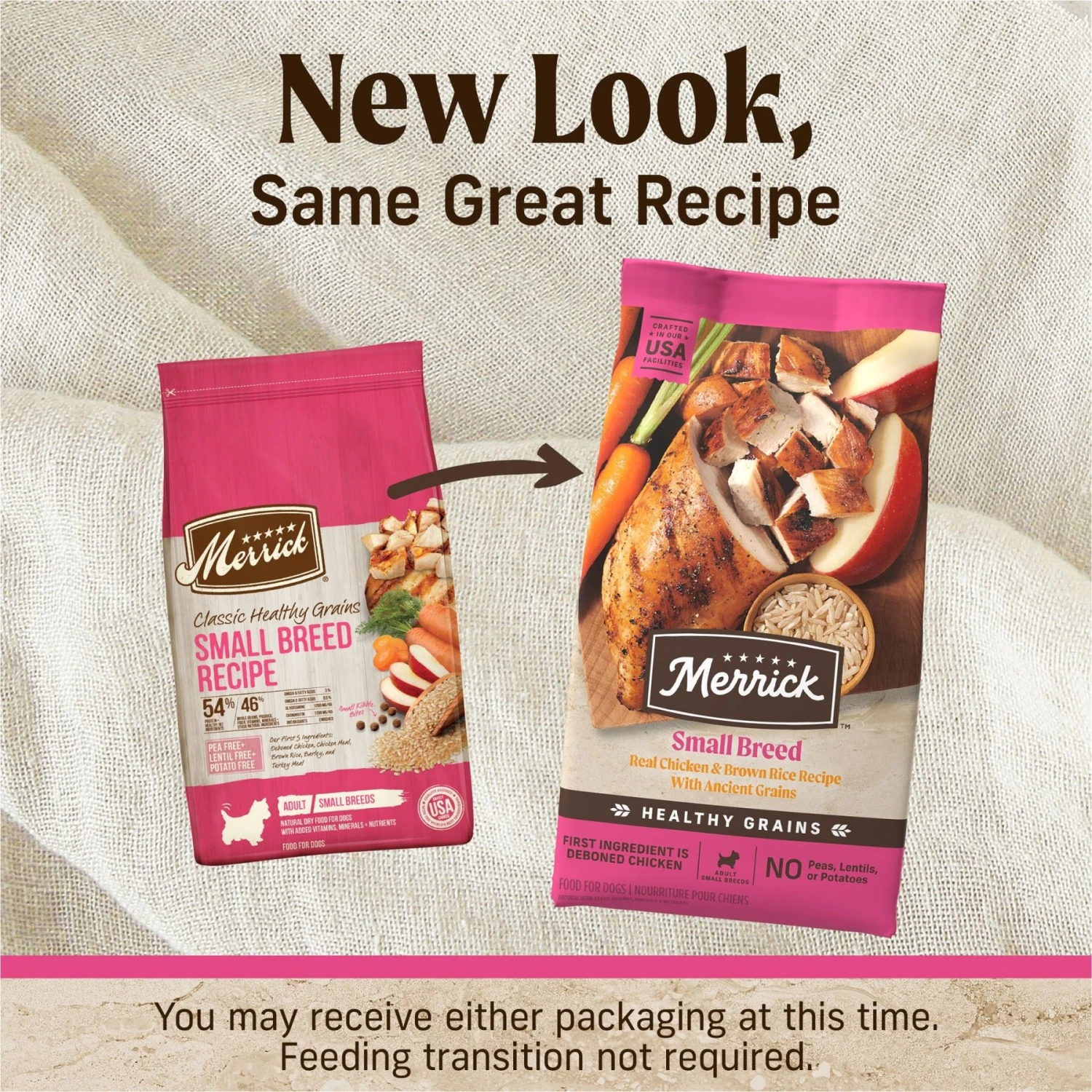 Merrick Classic Healthy Grains Small Breed Recipe Adult Dry Dog Food 2 Merrick Classic Healthy Grains Small Breed Recipe Adult Dry Dog Food - Image 2