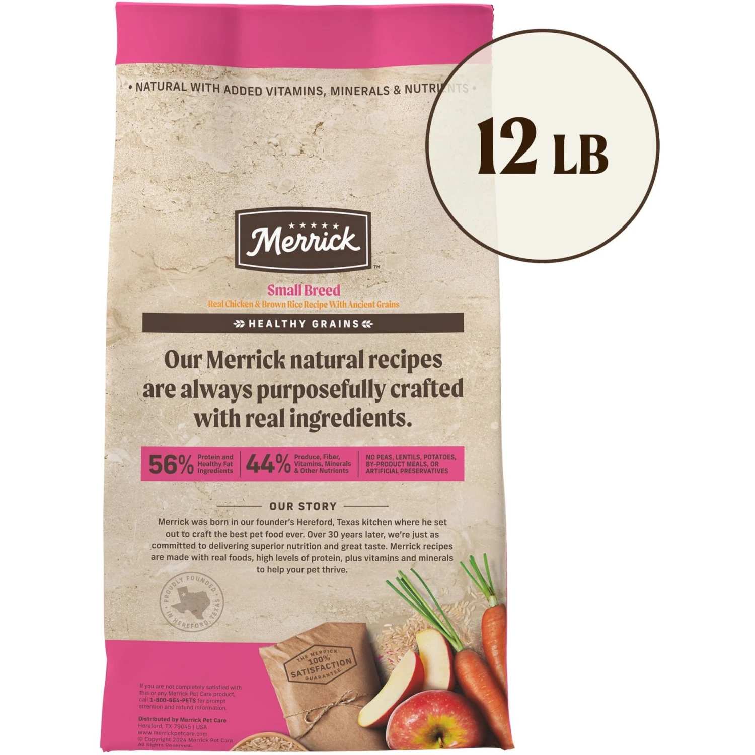 Merrick Classic Healthy Grains Small Breed Recipe Adult Dry Dog Food 3 Merrick Classic Healthy Grains Small Breed Recipe Adult Dry Dog Food - Image 3