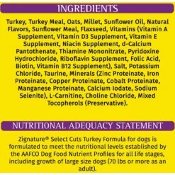 Zignature Select Cuts Turkey Formula Dry Dog Food -ROYAL CANIN Shop 226663 pt4. AC SS1800 V1584465107