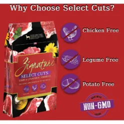 Zignature Select Cuts Lamb & Lamb Meal Formula Dry Dog Food -ROYAL CANIN Shop 226665 pt4. AC SS1800 V1584465054