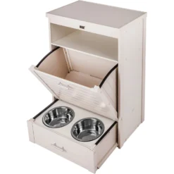 New Age Pet Dog Food Pantry W/ Double Bowl -ROYAL CANIN Shop 229987 PT6. AC SS1800 V1586882825