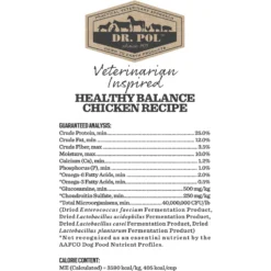 Dr. Pol Healthy Balance Chicken Recipe Dry Dog Food 11 Dr. Pol Healthy Balance Chicken Recipe Dry Dog Food -ROYAL CANIN Shop 232528 PT4. AC SS1800 V1588102822