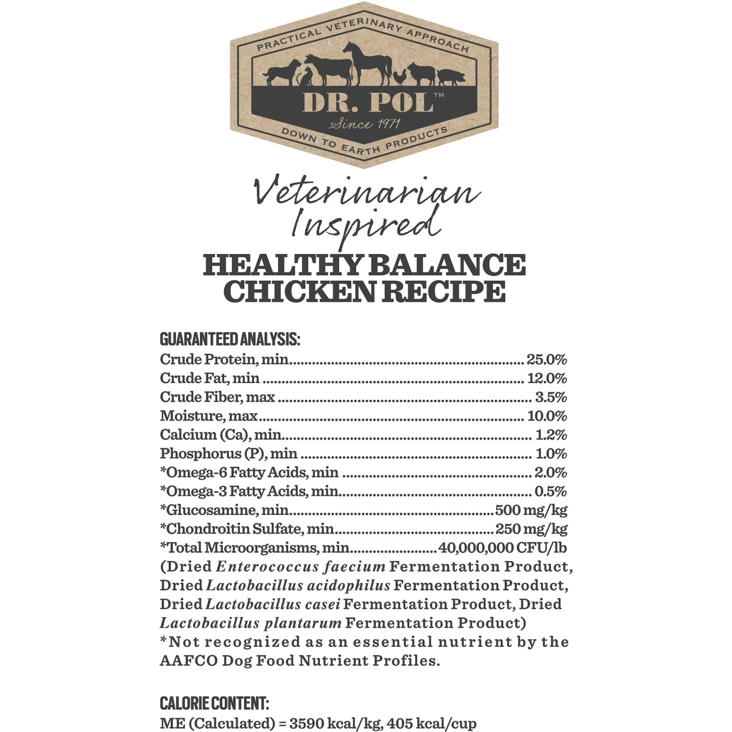 Dr. Pol Healthy Balance Chicken Recipe Dry Dog Food 5 Dr. Pol Healthy Balance Chicken Recipe Dry Dog Food - Image 5