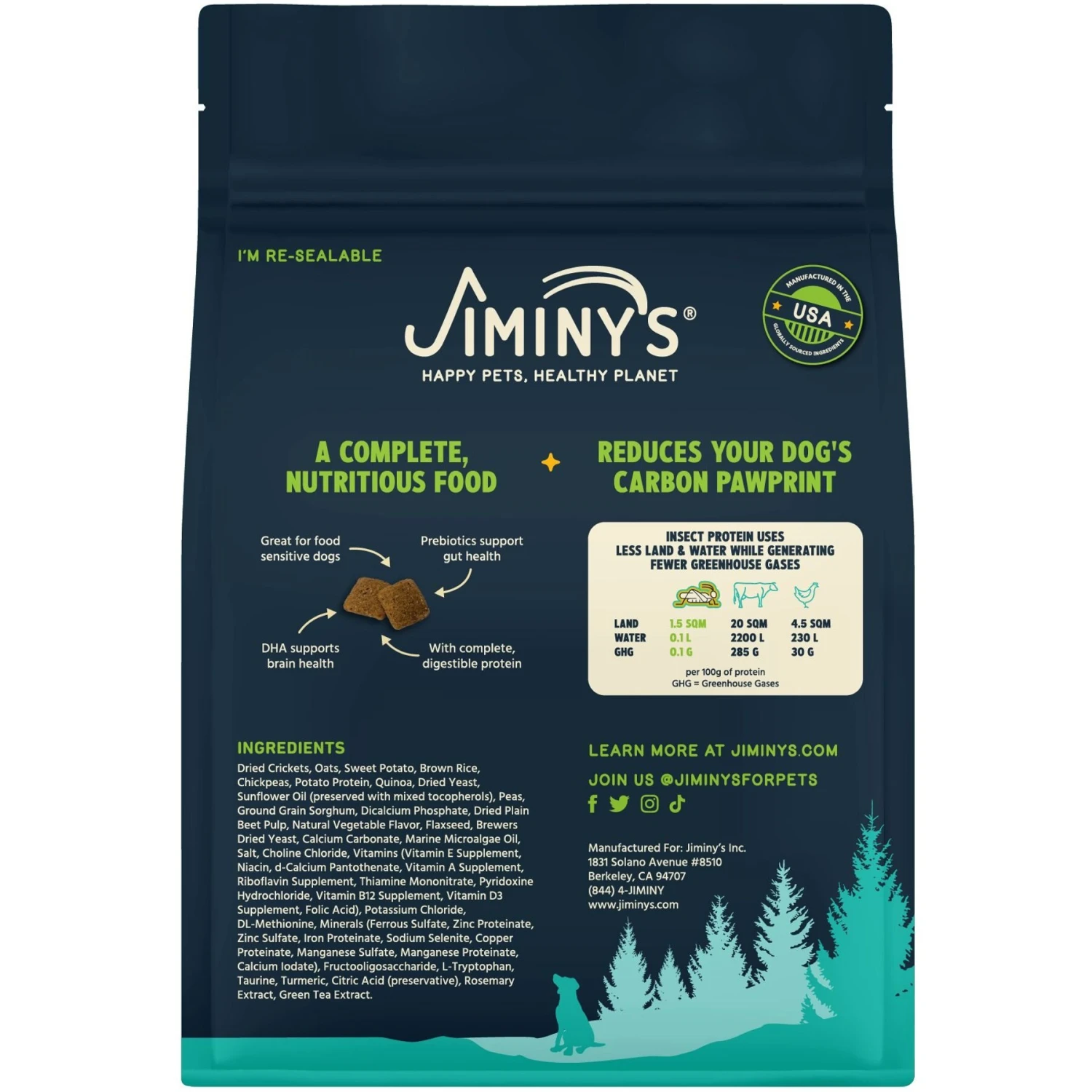 Jiminy's Cravin' Cricket Dry Dog Food 3 Jiminy's Cravin' Cricket Dry Dog Food - Image 3