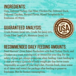 Merrick Oven Baked Turducken With Real Turkey, Duck & Chicken Dog Treats -ROYAL CANIN Shop 237974 PT4. AC SS1800 V1631598162