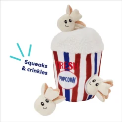 Frisco Zoomies & Chill Popcorn Hide & Seek Puzzle Plush Squeaky Dog Toy -ROYAL CANIN Shop 241679 PT3. AC SS1800 V1695748440