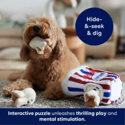 Frisco Zoomies & Chill Popcorn Hide & Seek Puzzle Plush Squeaky Dog Toy -ROYAL CANIN Shop 241679 PT5. AC SS1800 V1695748895
