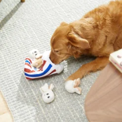 Frisco Zoomies & Chill Popcorn Hide & Seek Puzzle Plush Squeaky Dog Toy -ROYAL CANIN Shop 241679 PT6. AC SS1800 V1610756768