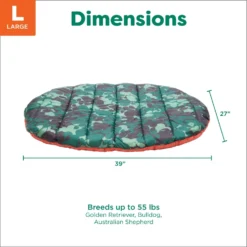 FurHaven Trail Pup Packable Stuff Sack Travel Pillow Dog Bed -ROYAL CANIN Shop 250947 PT7. AC SS1800 V1619658120