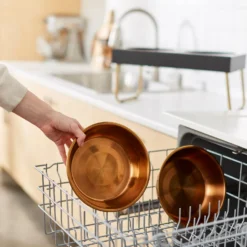 Frisco Copper Stainless Steel Elevated Foldable Double Dog & Cat Bowls -ROYAL CANIN Shop 253060 PT7. AC SS1800 V1616595568