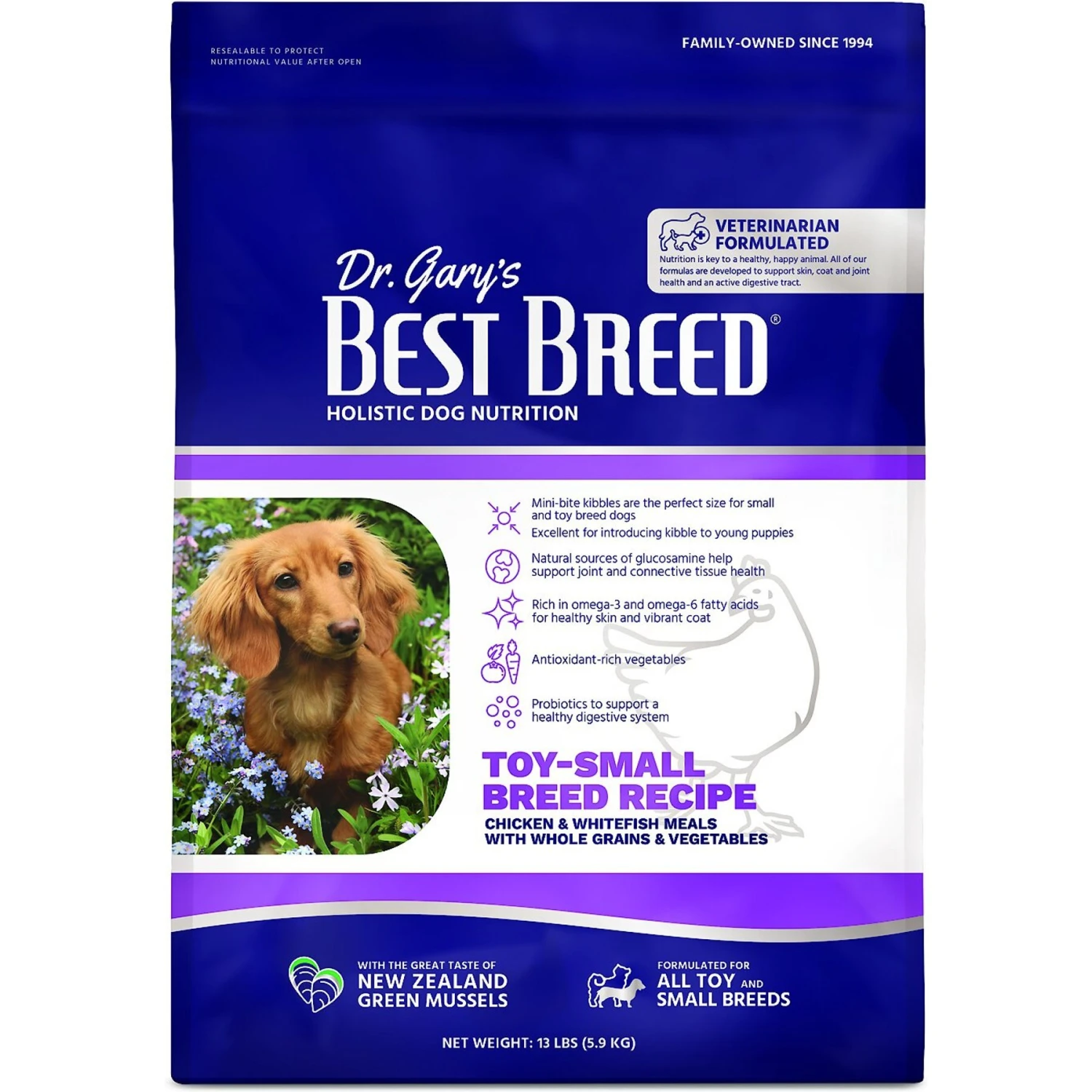 Dr. Gary's Best Breed Chicken & Whitefish Meals Toy-Small Breed Recipe Dry Dog Food 1 Dr. Gary's Best Breed Chicken & Whitefish Meals Toy-Small Breed Recipe Dry Dog Food