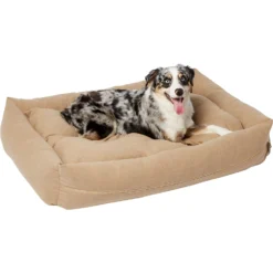 Frisco Faux Felt Reversible Modern Zipper Bolster Cat & Dog Bed -ROYAL CANIN Shop 255154 PT3. AC SS1800 V1616011906