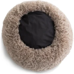Brindle Donut Cuddler Dog & Cat Bed, Tan -ROYAL CANIN Shop 256160 PT8. AC SS1800 V1602112874