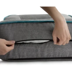 Brindle Orthopedic Bolster Dog & Cat Bed With Removable Cover -ROYAL CANIN Shop 256164 PT3. AC SS1800 V1602107768