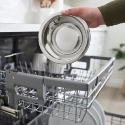 Frisco Wood Elevated Non-Skid Stainless Steel Double Diner Dog & Cat Bowl -ROYAL CANIN Shop 257143 PT4. AC SS1800 V1615987342