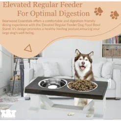 Bearwood Essentials Farmhouse Elevated Dog Feeder -ROYAL CANIN Shop 258636 PT4. AC SS1800 V1698845986
