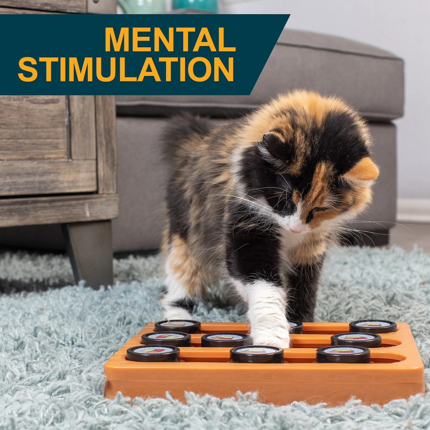 OurPets Sushi Treat Dispensing Puzzle Dog & Cat Toy 3 OurPets Sushi Treat Dispensing Puzzle Dog & Cat Toy - Image 3