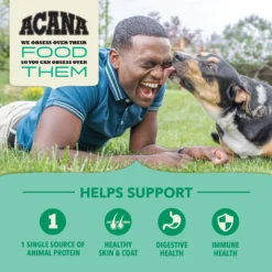 ACANA Singles + Wholesome Grains Limited Ingredient Diet Lamb & Pumpkin Recipe Dry Dog Food -ROYAL CANIN Shop 259577 PT4. AC SS1800 V1696266612