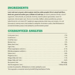 ACANA Singles + Wholesome Grains Limited Ingredient Diet Lamb & Pumpkin Recipe Dry Dog Food -ROYAL CANIN Shop 259577 PT6. AC SS1800 V1696266697