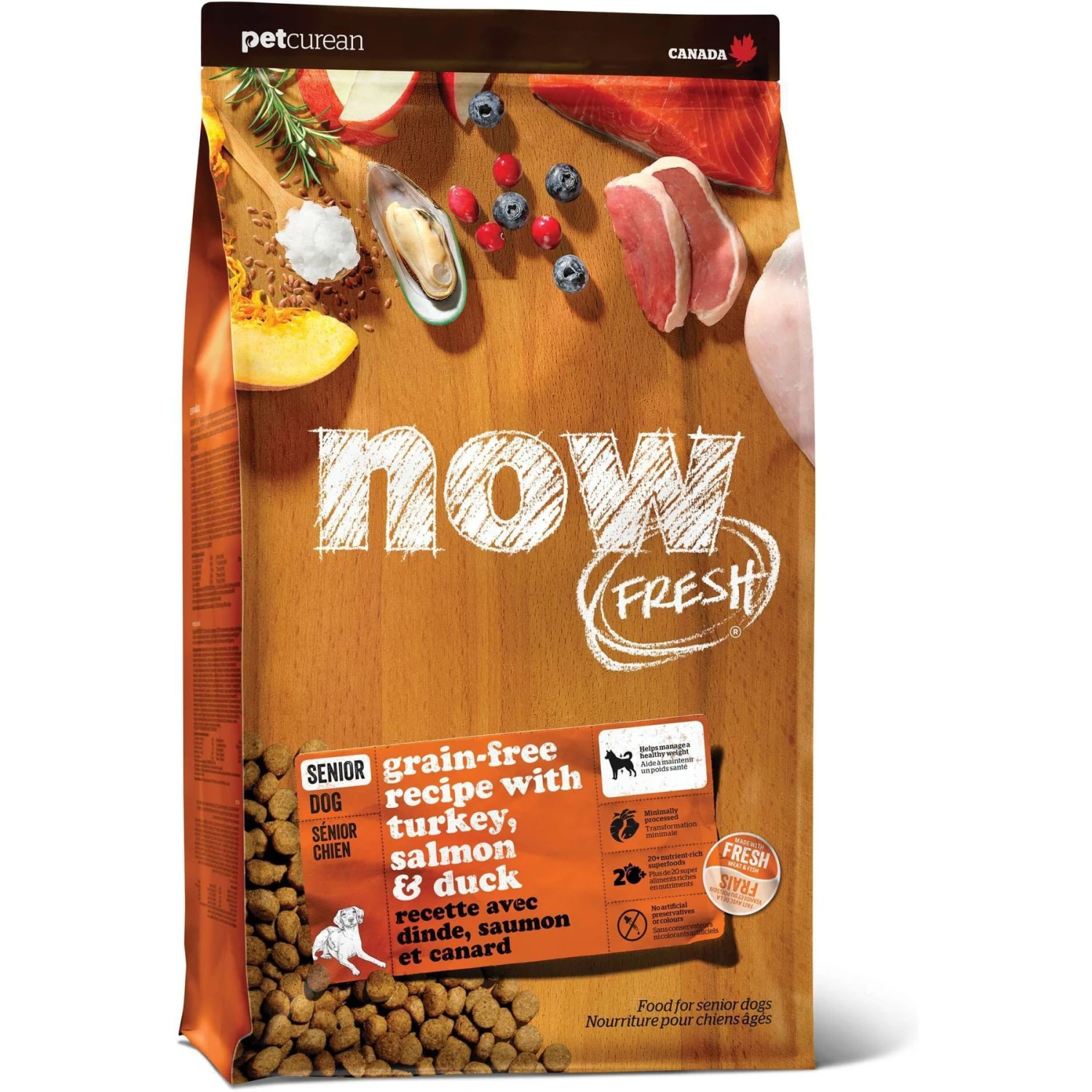 Now Fresh Grain-Free Senior Formula Dry Dog Food 1 Now Fresh Grain-Free Senior Formula Dry Dog Food