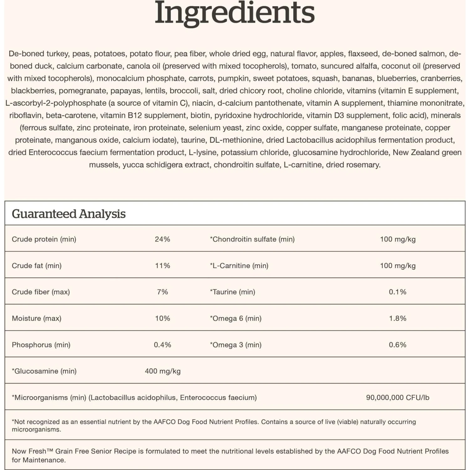 Now Fresh Grain-Free Senior Formula Dry Dog Food 9 Now Fresh Grain-Free Senior Formula Dry Dog Food - Image 9