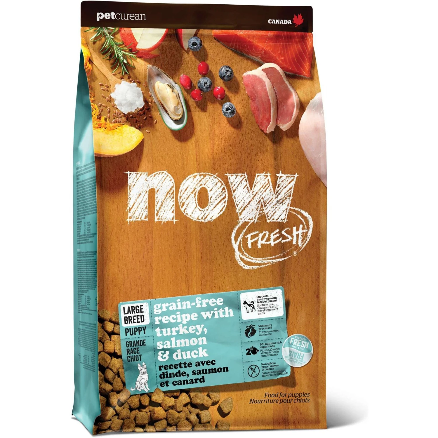 Now Fresh Grain-Free Large Breed Puppy Recipe Dry Dog Food 1 Now Fresh Grain-Free Large Breed Puppy Recipe Dry Dog Food