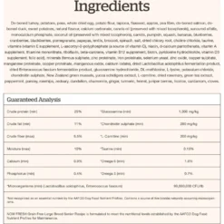 Now Fresh Grain-Free Large Breed Senior Recipe Dry Dog Food -ROYAL CANIN Shop 261232 PT8. AC SS1800 V1637792926