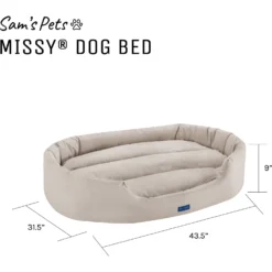 Sam's Pets Missy Round Dog Bed -ROYAL CANIN Shop 261832 PT8. AC SS1800 V1635014489