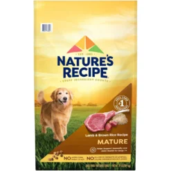 Nature's Recipe Mature Lamb & Rice Recipe Dry Dog Food