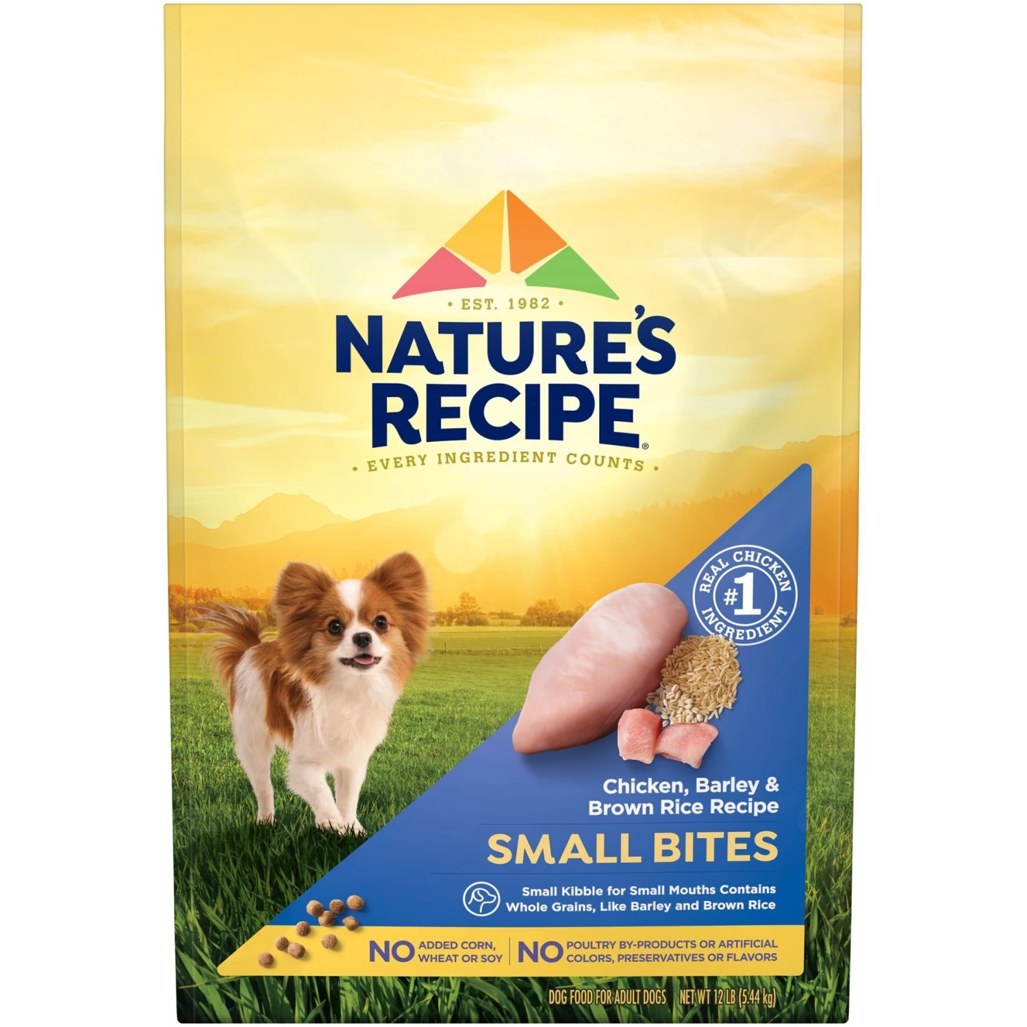 Nature's Recipe Small Bites Chicken, Barley & Brown Rice Recipe Dry Dog Food 1 Nature's Recipe Small Bites Chicken, Barley & Brown Rice Recipe Dry Dog Food