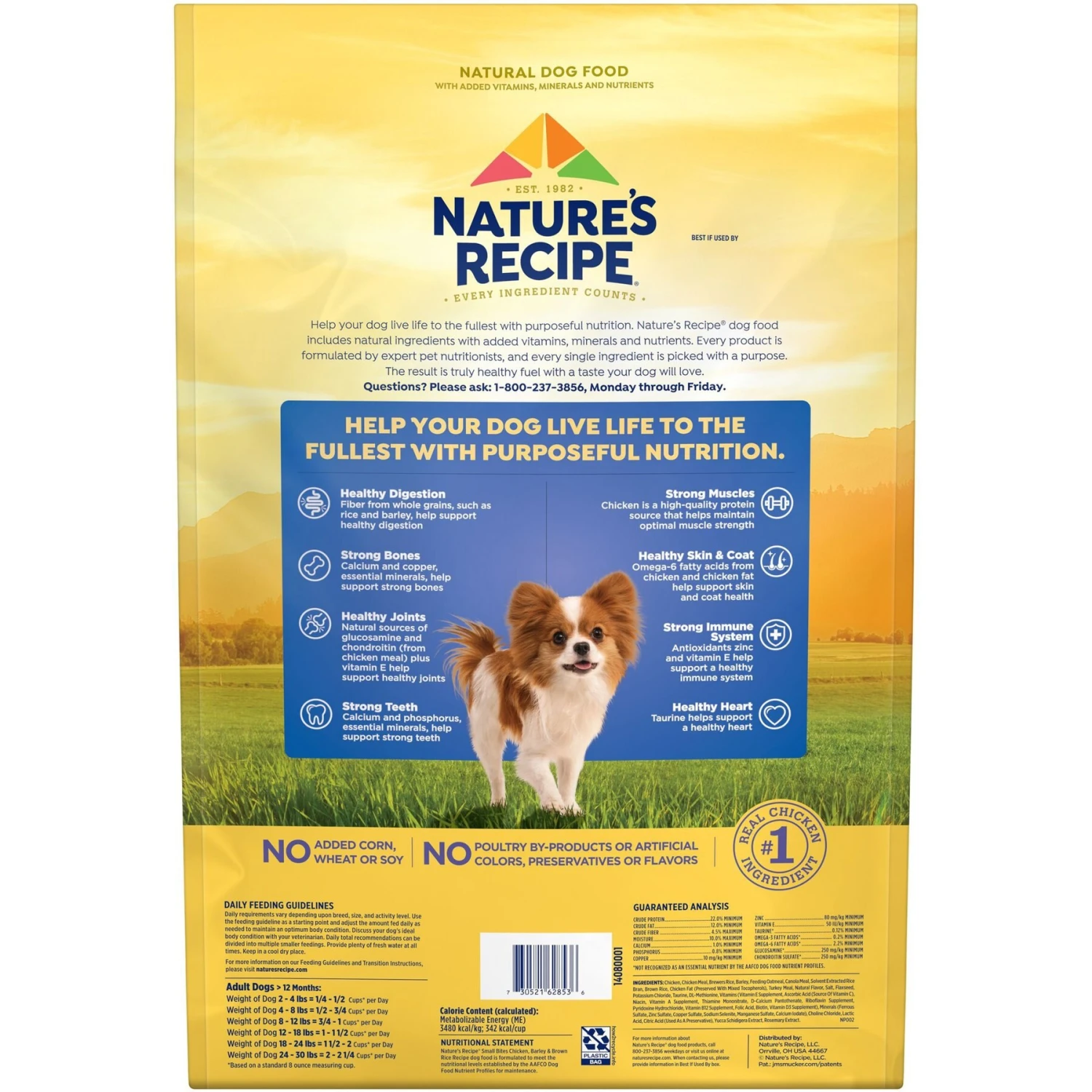 Nature's Recipe Small Bites Chicken, Barley & Brown Rice Recipe Dry Dog Food 3 Nature's Recipe Small Bites Chicken, Barley & Brown Rice Recipe Dry Dog Food - Image 3