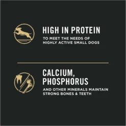 Purina Pro Plan Specialized Shredded Blend Beef & Rice Formula High Protein Small Breed Dry Dog Food -ROYAL CANIN Shop 271616 PT4. AC SS1800 V1647906143