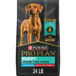 Purina Pro Plan Development Beef & Rice Formula High Protein Large Breed Dry Puppy Food